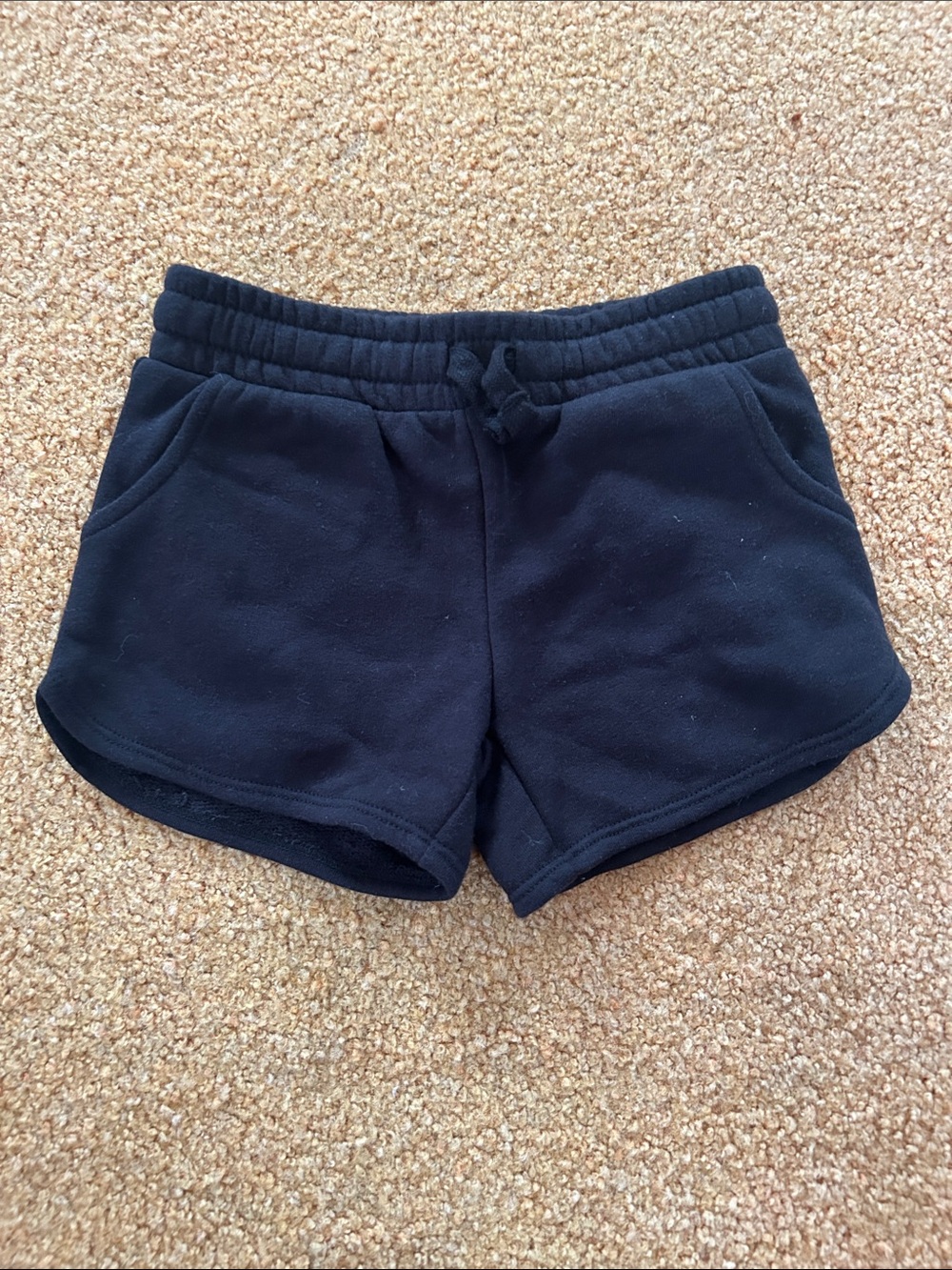 jumping beans Black Pull-On Casual Shorts with Drawstring